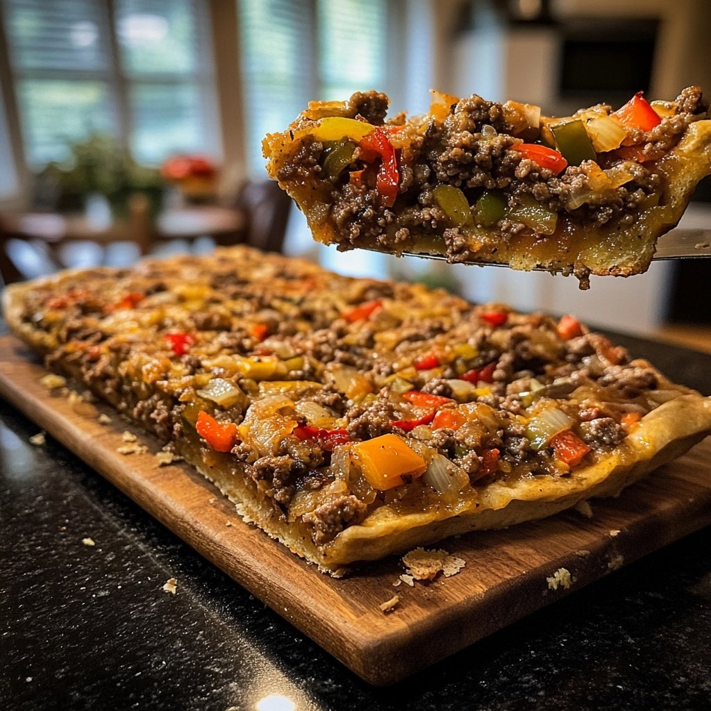 Hackfleisch Pfanne rustikal