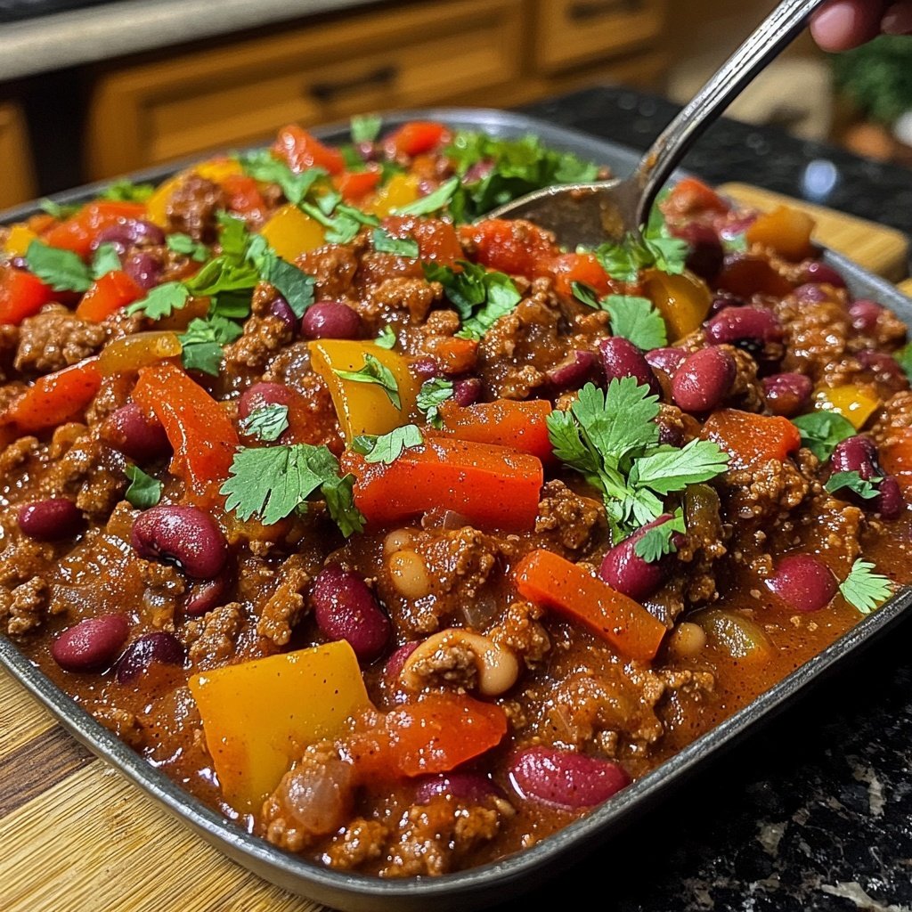 Chili sin Carne mit Linsen