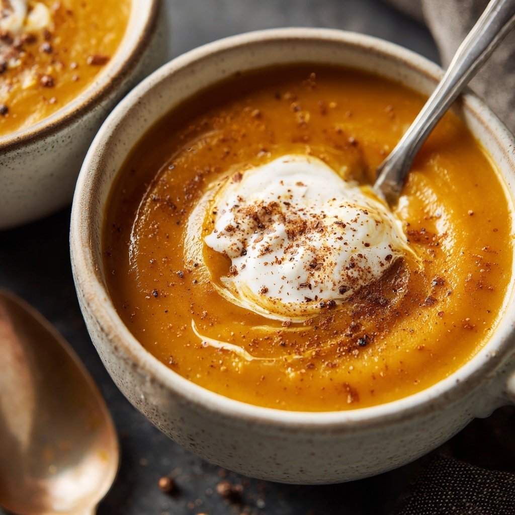 Blumenkohl Suppe Mit Muskat Und Sahne