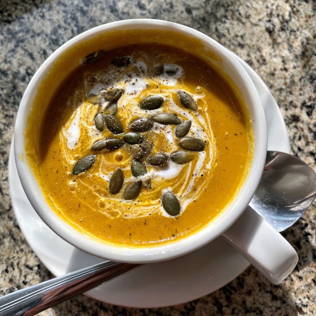 Kürbissuppe klassisch