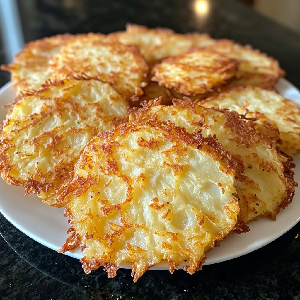 Knusprige Kartoffelpuffer