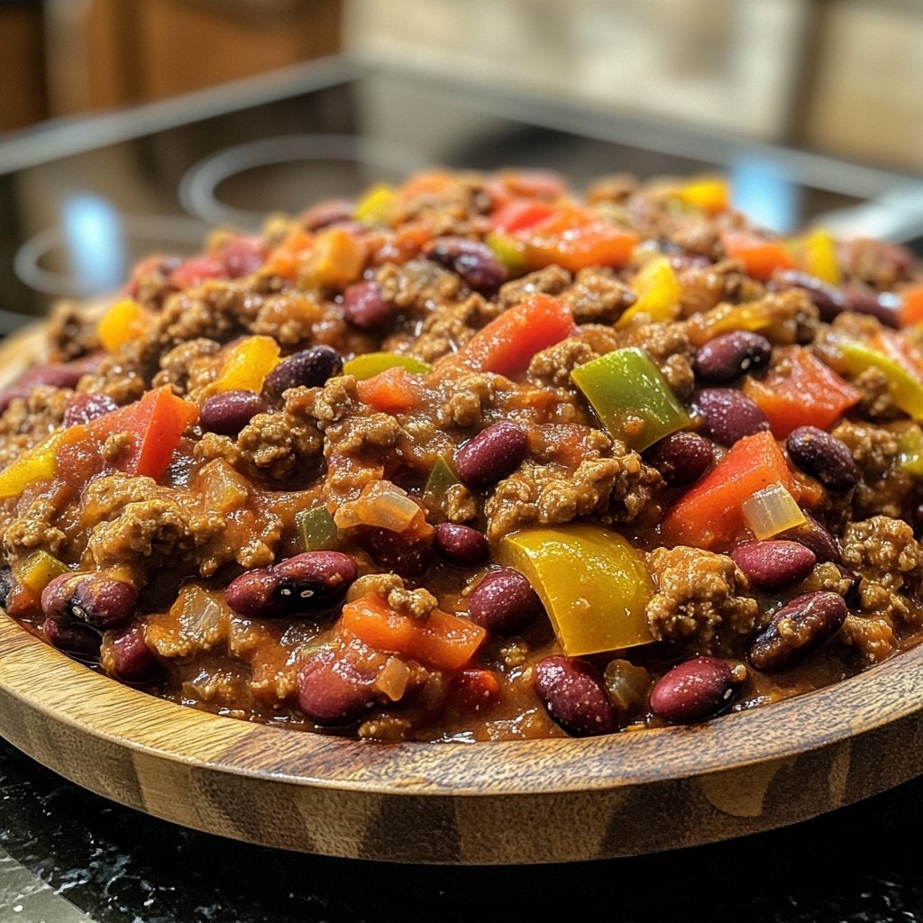 Chili sin Carne mit Kakao