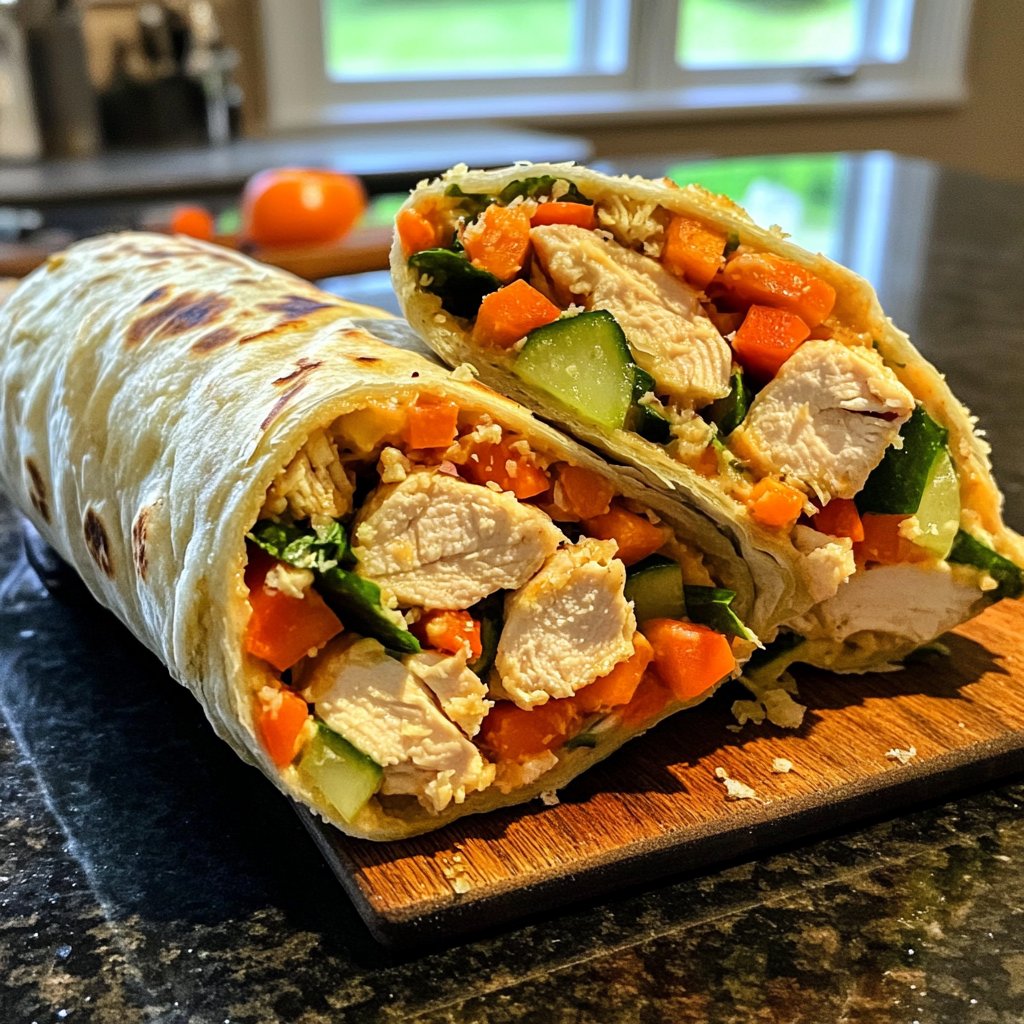 Hähnchenbrust Wrap Füllung