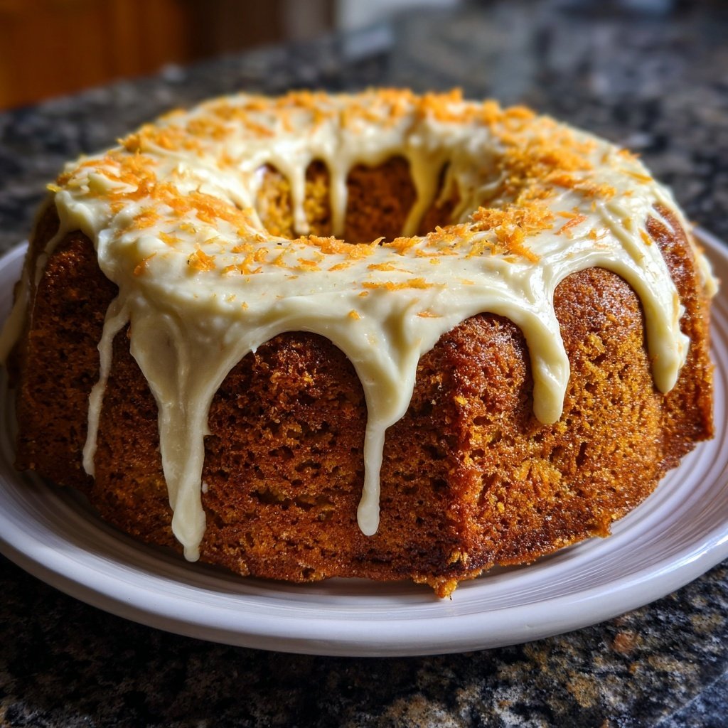 Karottenkuchen Mit Frischkäse Frosting