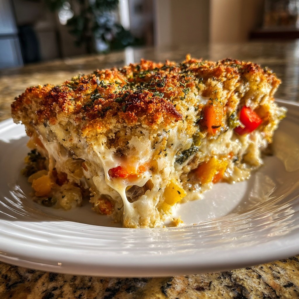 Abendessen mit Auflauf